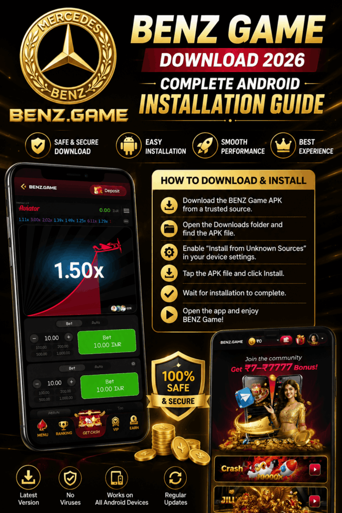 BENZ Game Download 2026 – Complete Android Installation Guide
