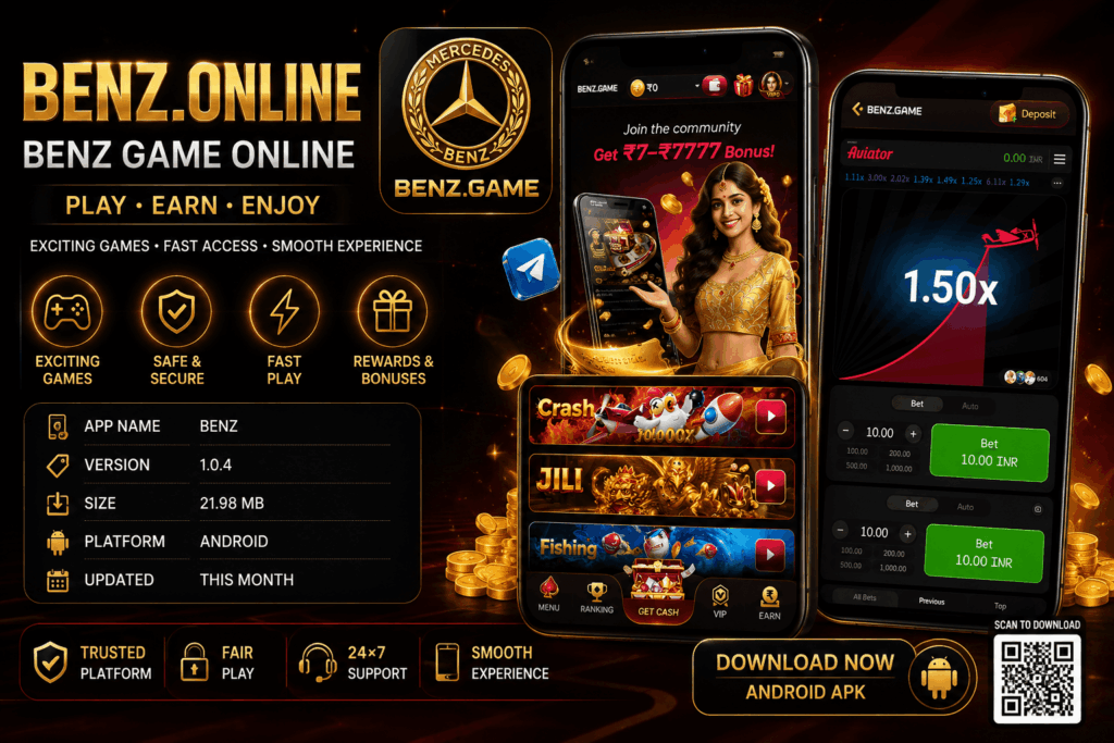 BENZ Online and BENZ Game Online information guide for Android
